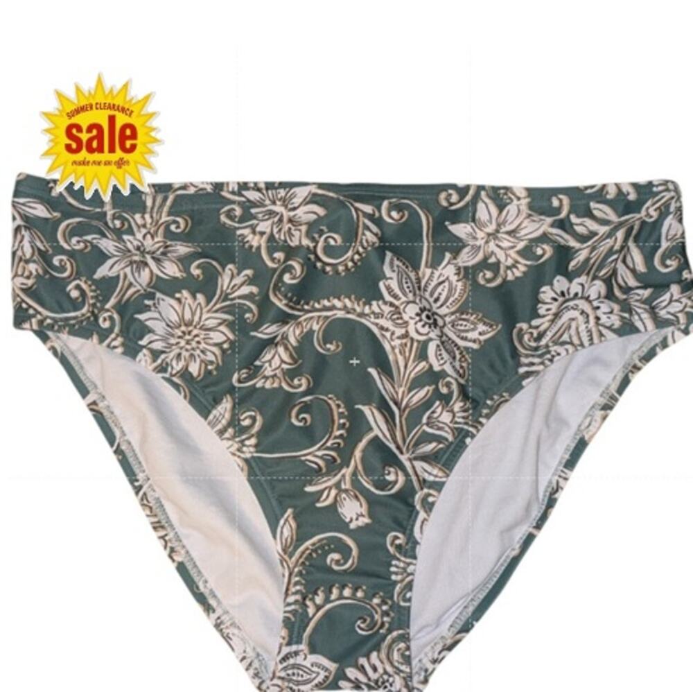 Aqua Couture Swimsuit Bottoms Size L  SUMMER CLEARANCE SALE - MAKE ME AN OFFER!